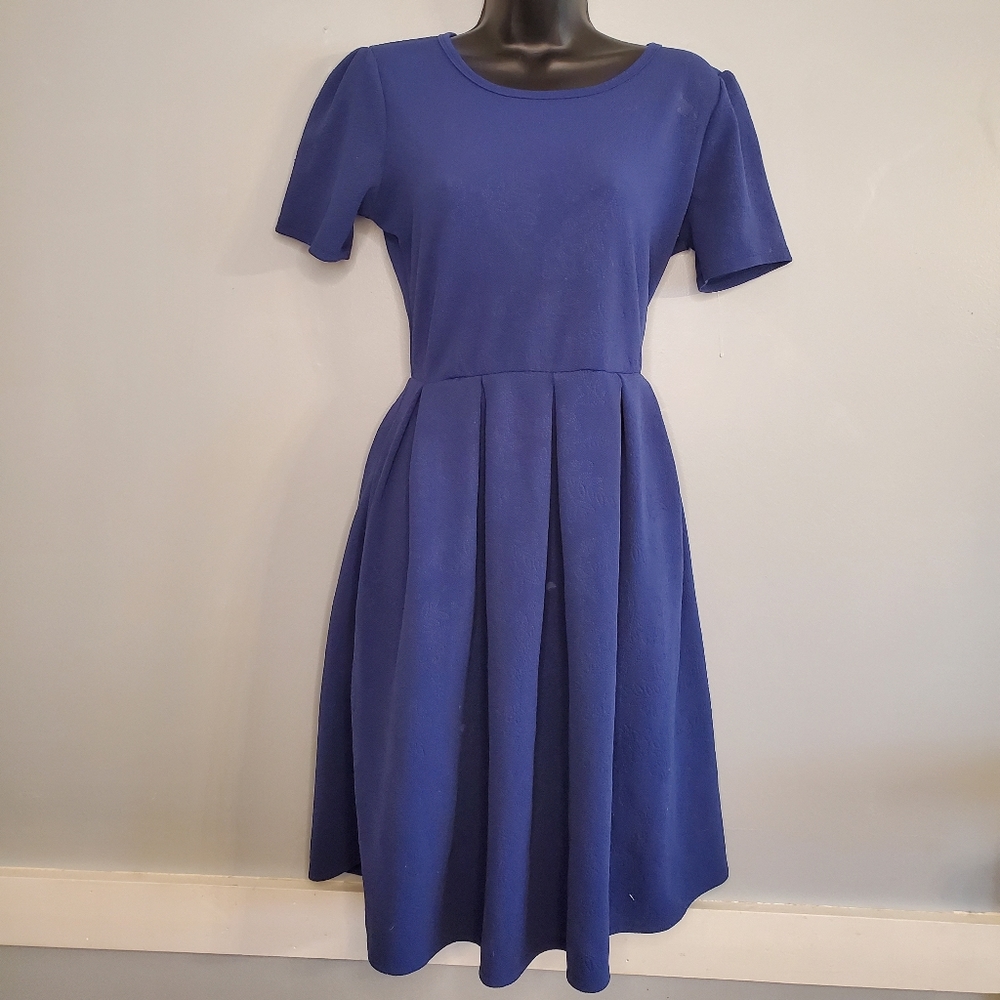 Lularoe Navy Blue Amelia